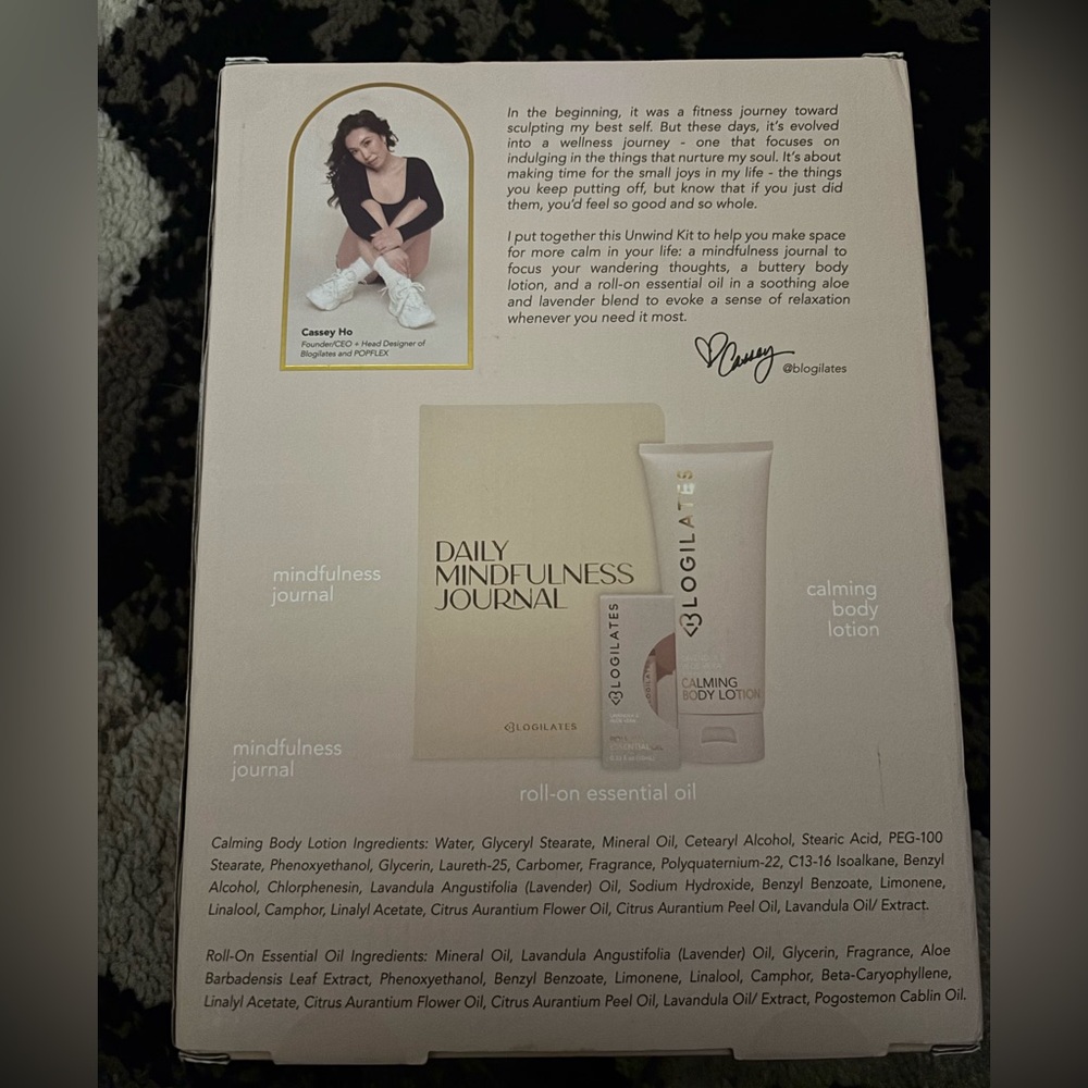 Blogilates unwind kit (no longer carried at Target) - Picture 5 of 5